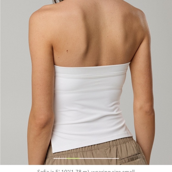 OFFLINE by Aerie real me XTRA White Halter Tank Top - Picture 2 of 5